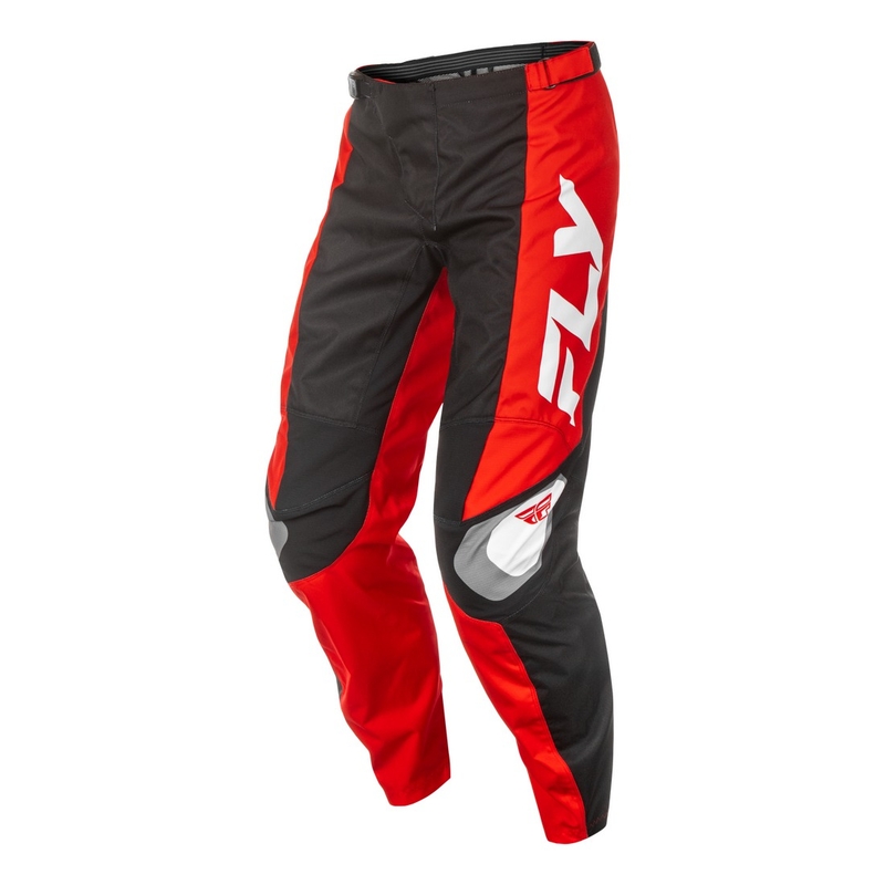 Motokrossi püksid FLY Racing F-16 must-punane-valge