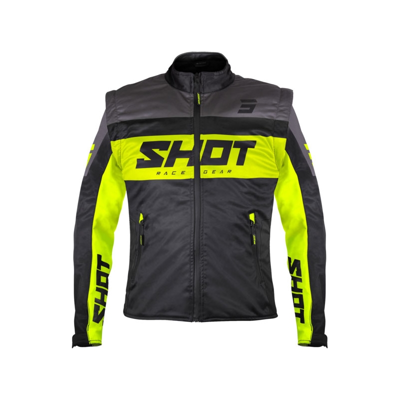 Softshell jakk Shot Softshell Lite must-fluo kollane