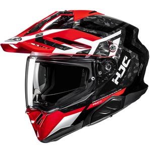 Enduro mootorratta kiiver HJC RPHA 60 Dakar MC1 must-punane