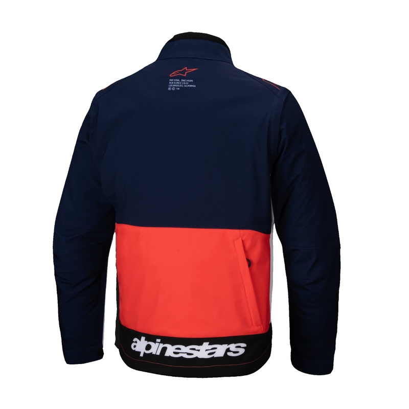 Alpinestars Lite Dura Softshell jope sini-oranž-valge