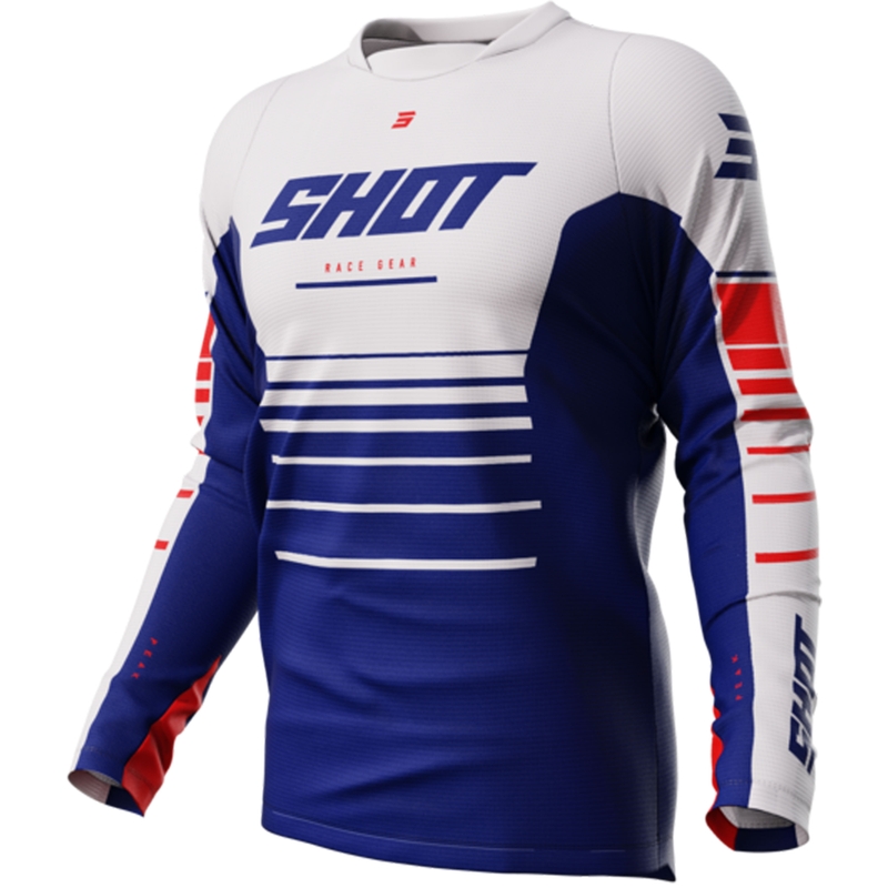 Motokrossitrikoo Shot Devo Peak sinine allahindlus