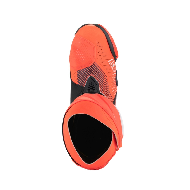 Alpinestars Supertech R Vented Limited Edition MM93 Marc Marquez fluo punane-sinine-mustad mootorratta saapad