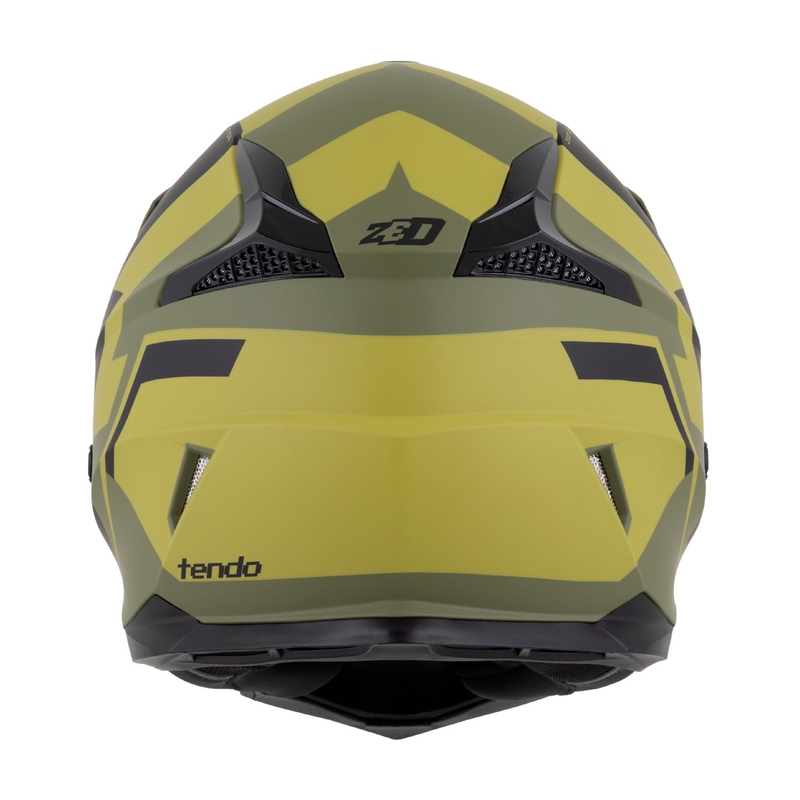 Motokross kiiver ZED X1.9 Tendo tumeroheline-heleroheline