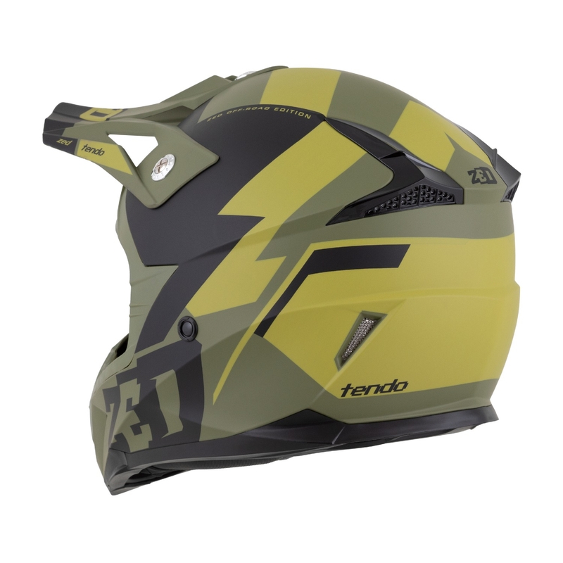 Laste motokrossikiiver ZED X1.9 Tendo tumeroheline-heleroheline