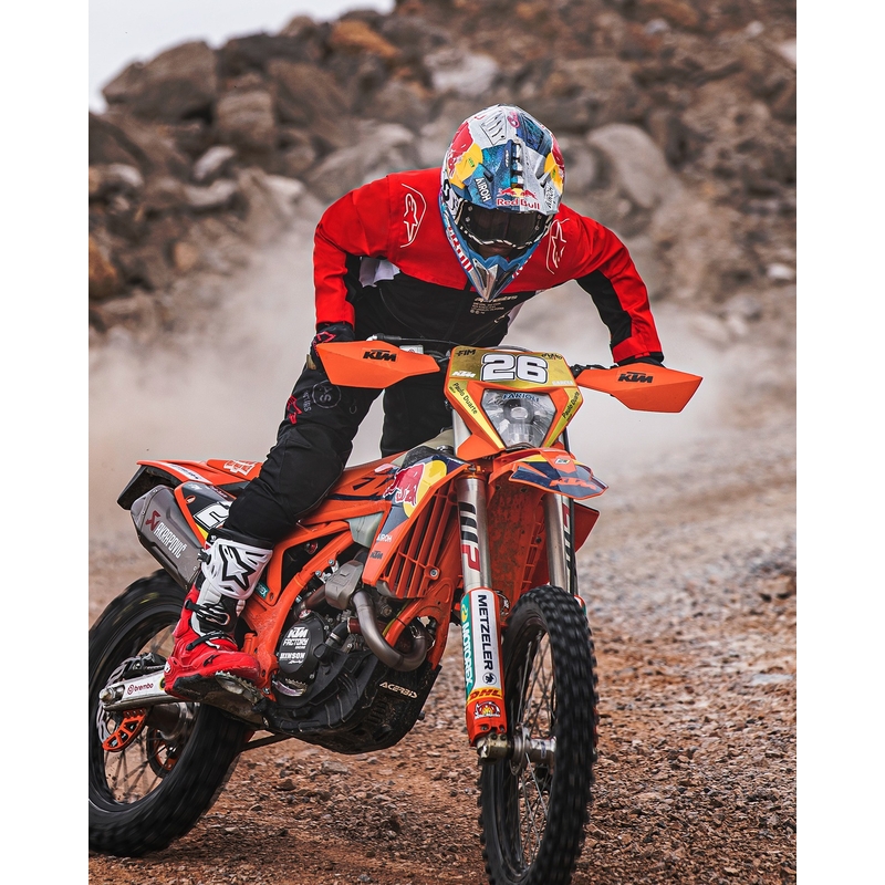 Alpinestars PRO-Dura must-punase-valge jope