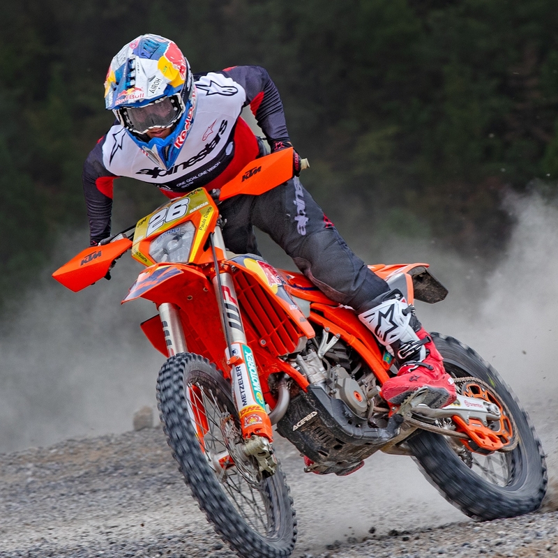 Alpinestars PRO-Dura motokrossitrikoo must-punane-valge