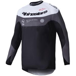 Alpinestars PRO-Dura motokrossitrikoo must ja valge