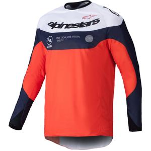Alpinestars PRO-Dura motokrossitrikoo sini-oranži-valge