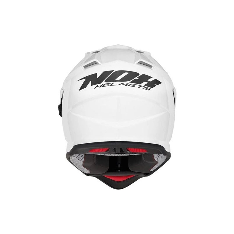 Enduro kiiver NOX N312 pärlmuttervalge
