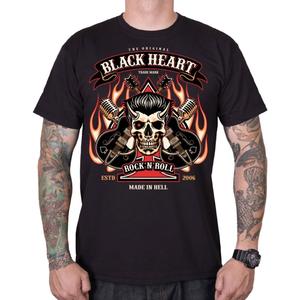 T-särk Black Heart HillBilly Boy must