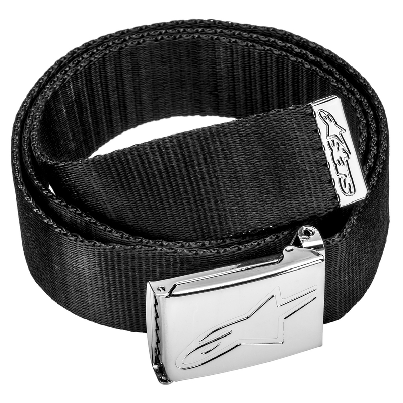 Alpinestars Ageless Web Belt must kroomitud pandlaga