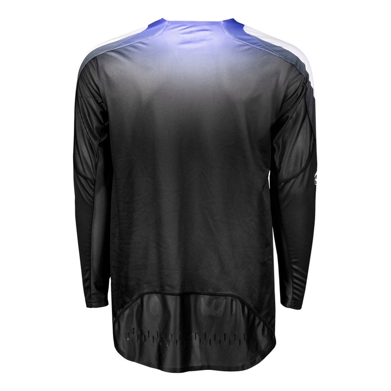 Motokrossitrikoo FLY Racing Evolution must-valge-lillat värvi