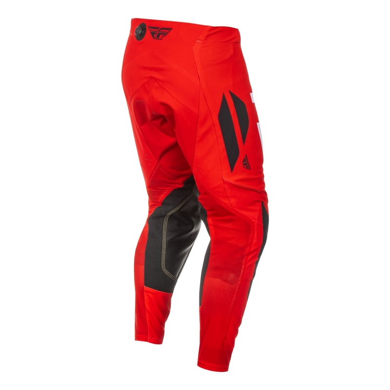 Motokrossi püksid FLY Racing Evolution punane-valge-mustad