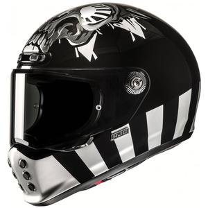 Integreeritud mootorratta kiiver HJC V10 Crania MC5 mustahall