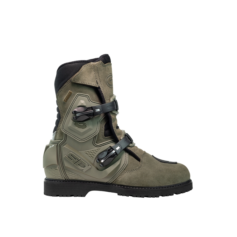 SiDi Adventure Gore-Tex 2 Mid khaki värvi mootorrattasaapad