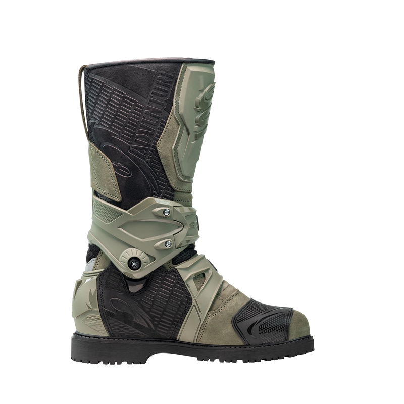 SiDi Adventure Gore-Tex 2 Military khaki värvi mootorrattasaapad