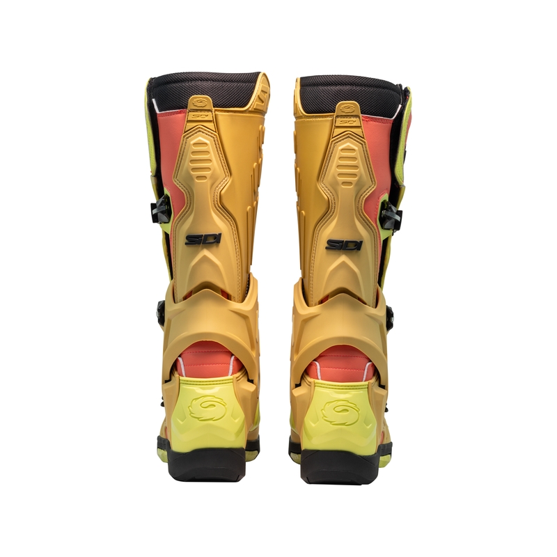 SiDi Crossair mootorratta saapad kuldrohelised
