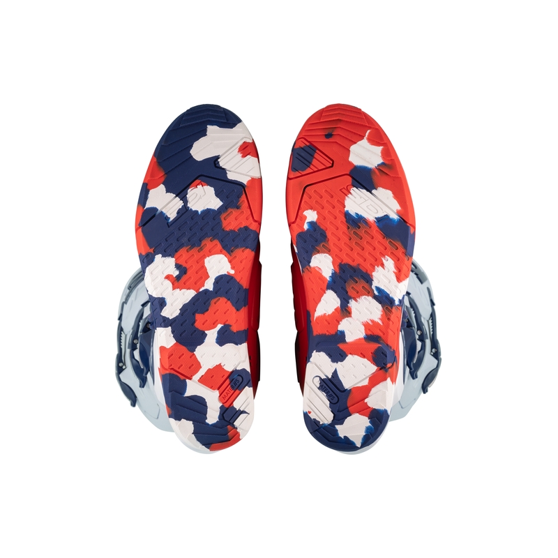 SiDi Crossair X mootorratta saapad valge-sinine-punane