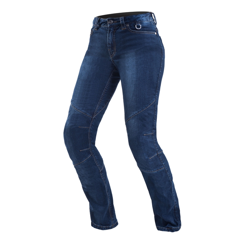 Dámské jeansy na motorku Shima Sansa modré výprodej