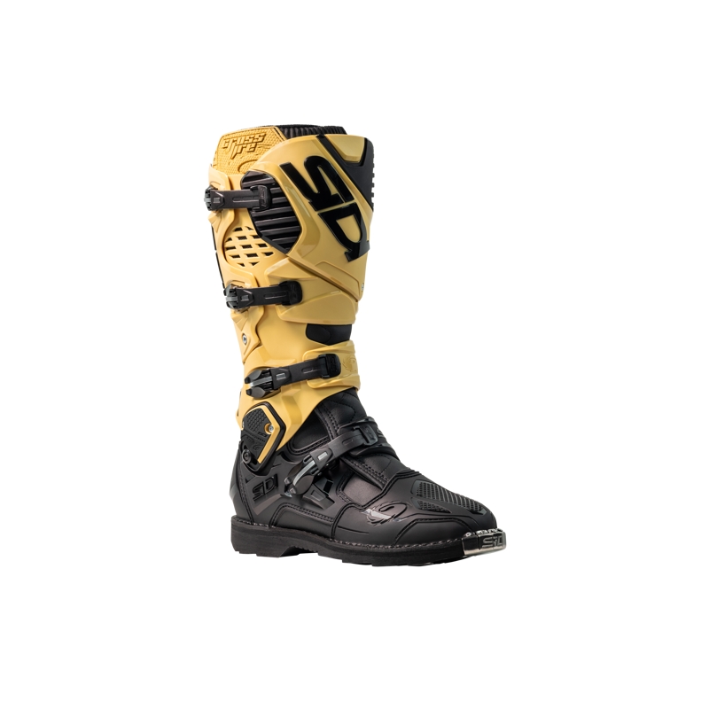 SiDi Crossfire 3 mootorrattasaapad kuldne ja must