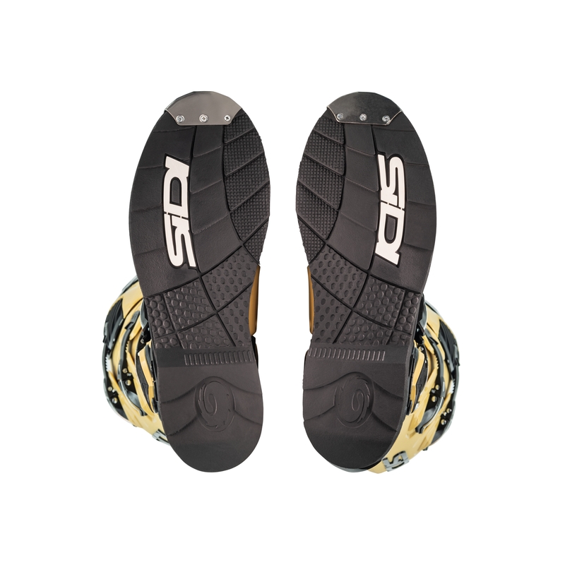 SiDi Crossfire 3 mootorrattasaapad kuldne ja must