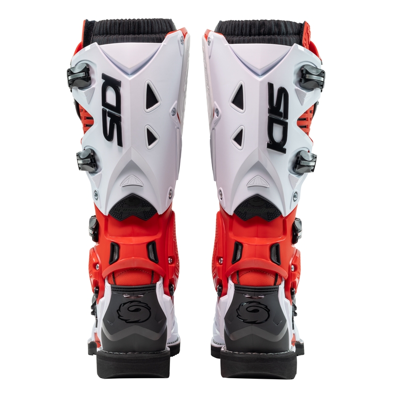 SiDi Crossfire 3 mootorratta saapad punane ja valge