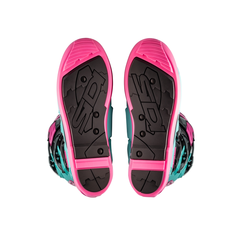 SiDi Crossfire 3 SRS must-miinusroosa mootorratta saapad