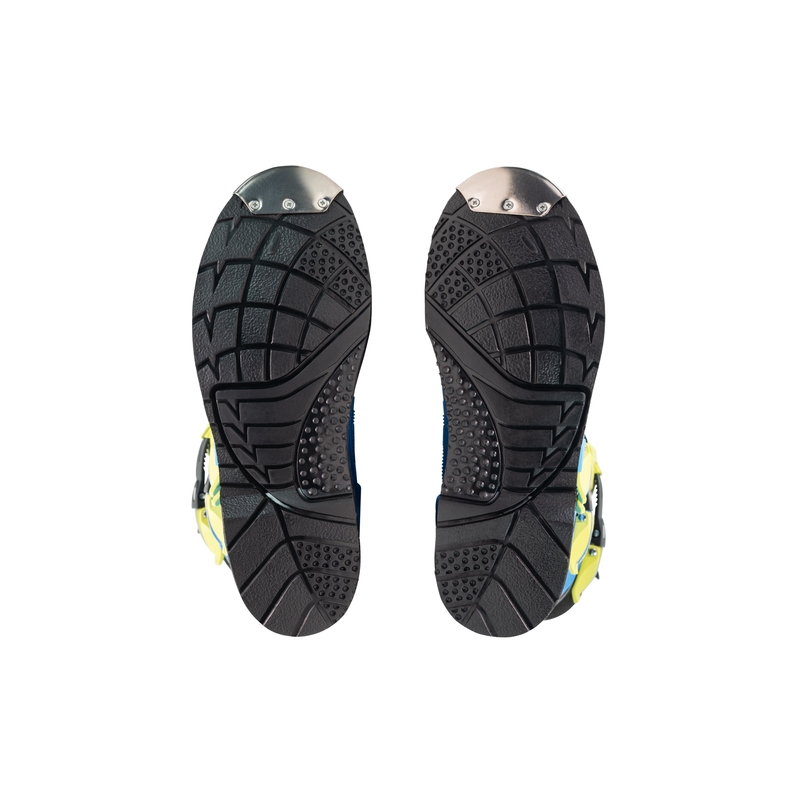 Laste motokrossijalatsid SiDi Flame sinikollane-mustad