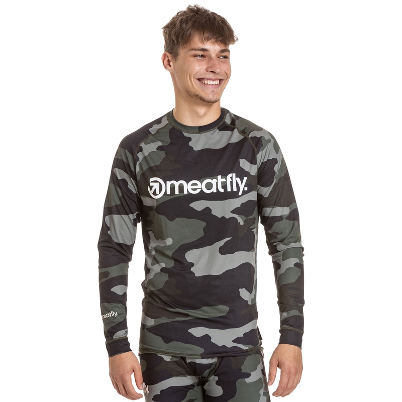 Meeste termiline t-särk Meatfly Avery camo