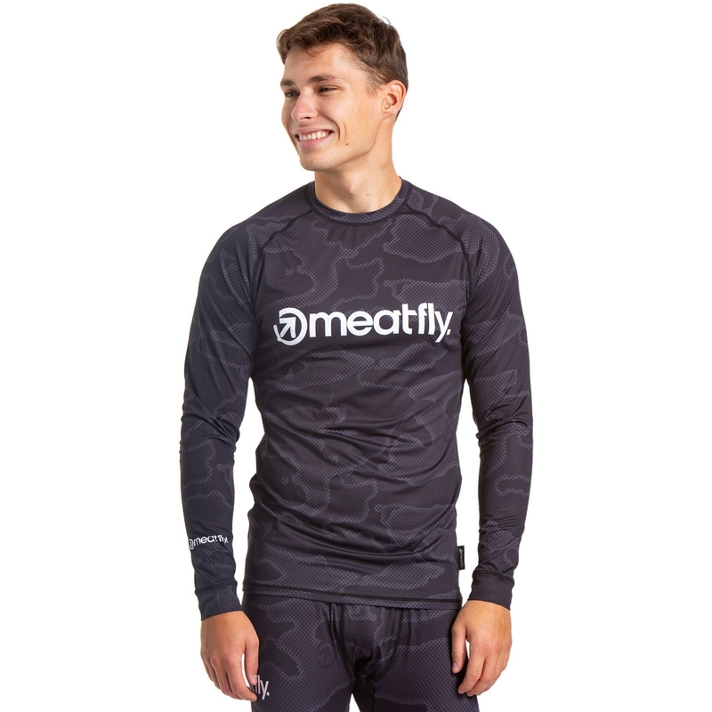 Meeste termiline t-särk Meatfly Avery must-hall