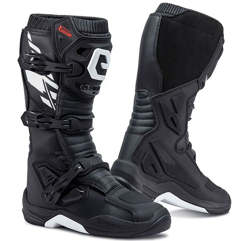 Eleveit X-Peak motokrossisaapad mustad