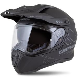 Enduro kiiver Cassida Road Runner Dual matt must-tumehall