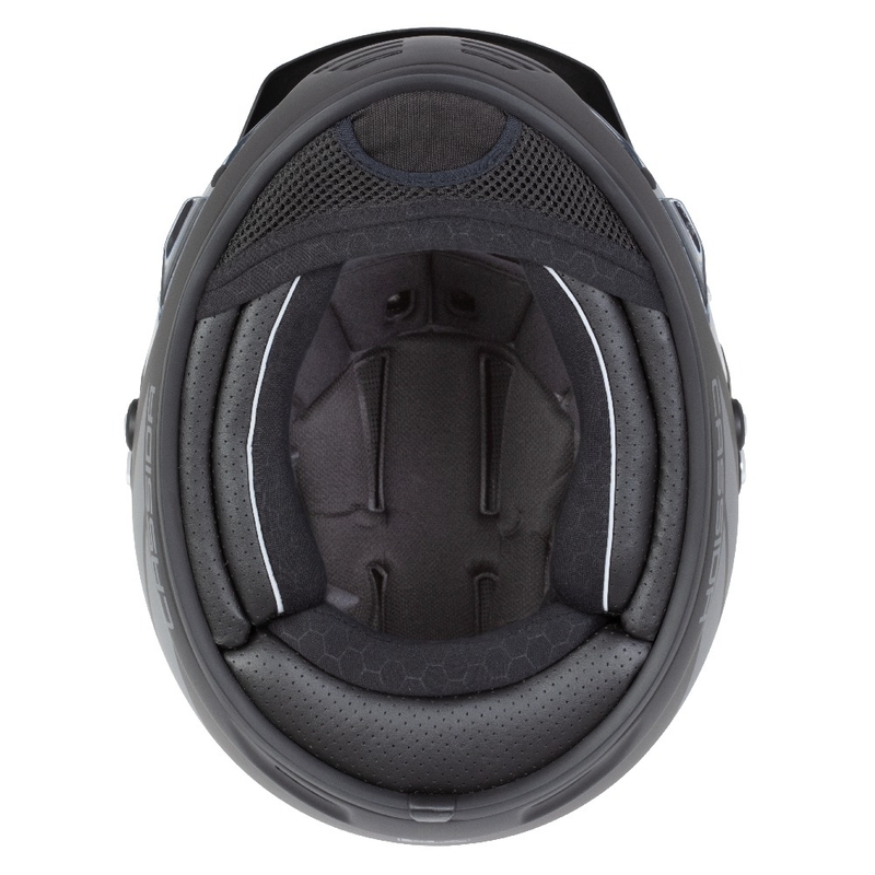 Enduro kiiver Cassida FormX FlatOut matt must-tumehall