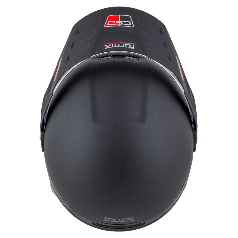 Enduro kiiver Cassida FormX FlatOut matt must-tumehall