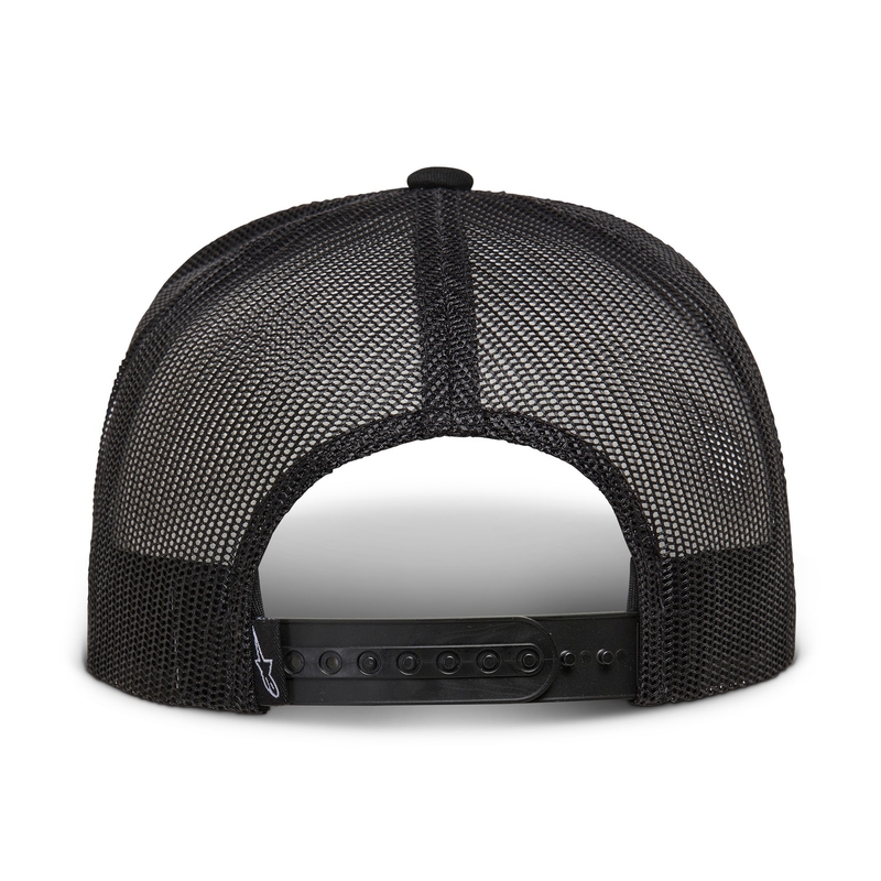 Alpinestars 3D Ageless Trucker müts must ja punane