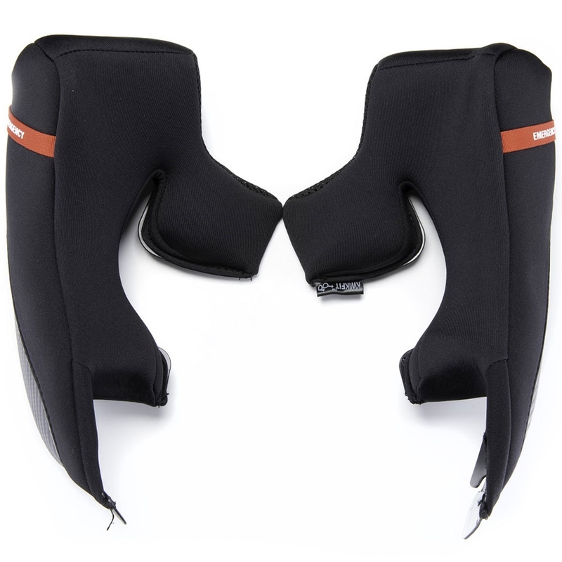 Põrandakate kiivritele SCORPION EXO-R1 EVO must