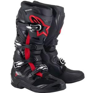 Alpinestars TECH 7 motokrossisaapad must-fluo punane