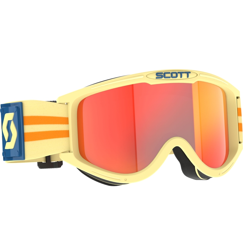 Motokrossiprillid SCOTT 89X Era beež koos oranži pleksiga