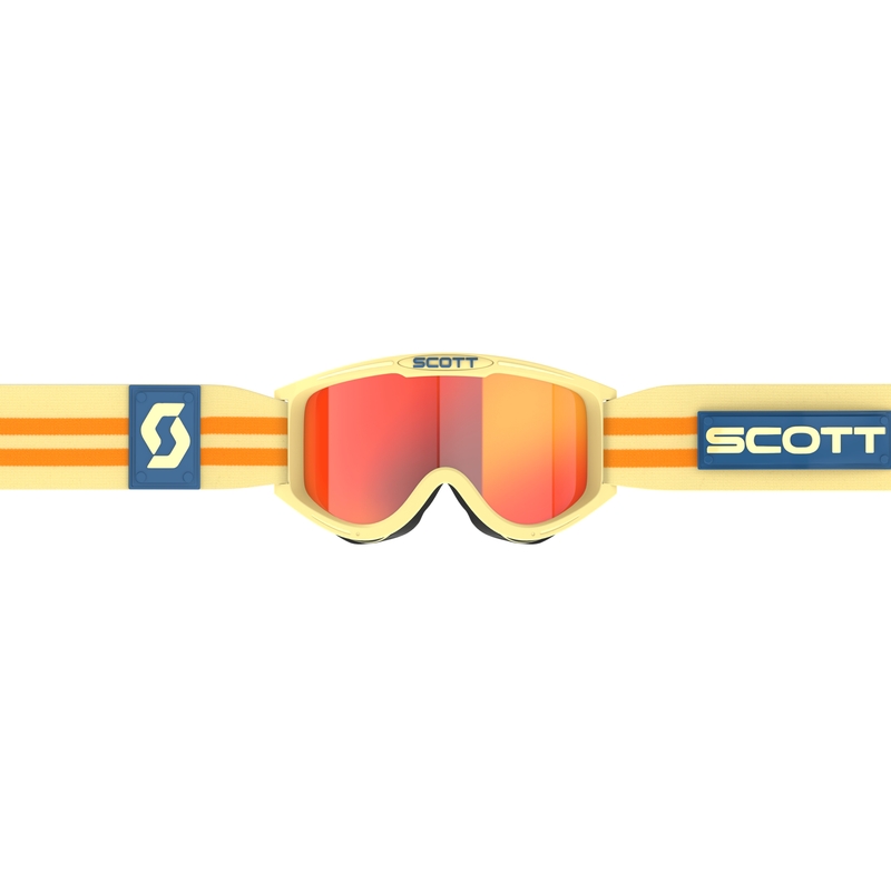 Motokrossiprillid SCOTT 89X Era beež koos oranži pleksiga