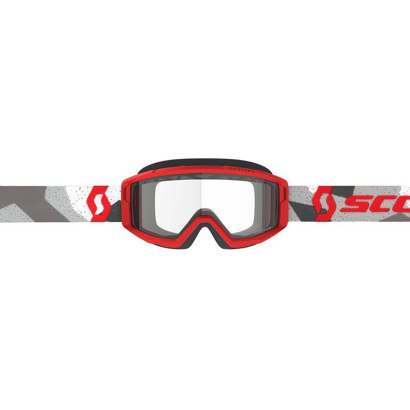 Motokrossiprillid SCOTT Primal Enduro camo punane läbipaistva pleksiga allahindlus