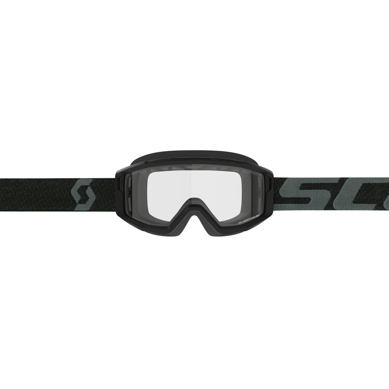 SCOTT Primal Enduro motokrossiprillid mustad läbipaistva pleksiga