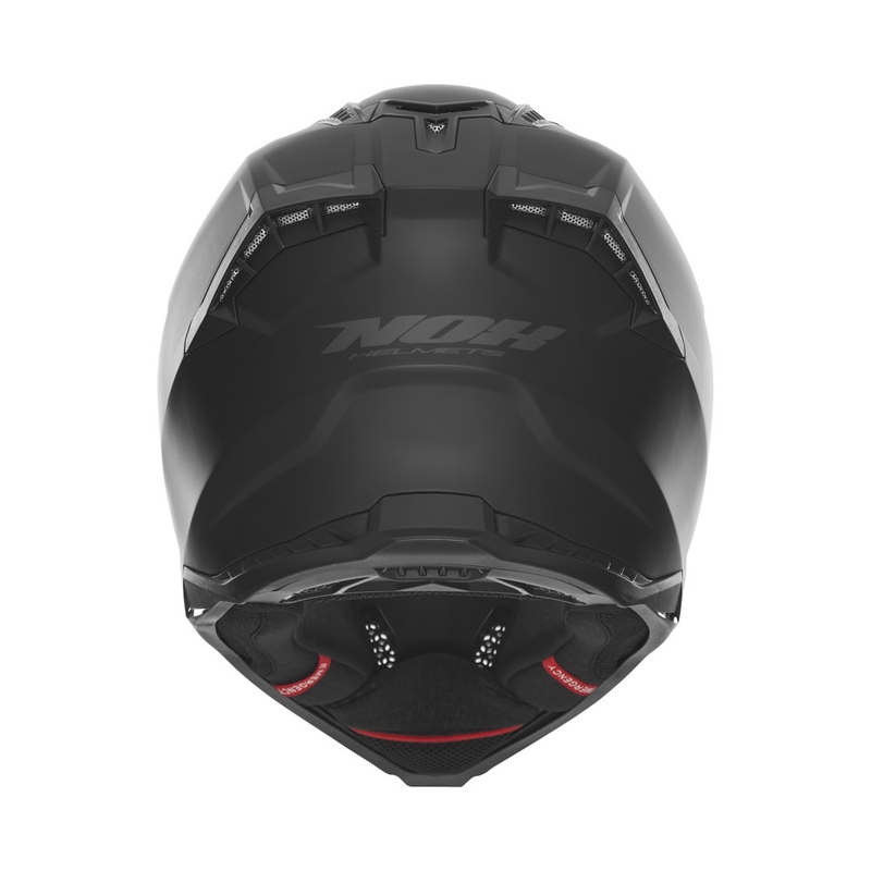 Motokrossikiiver NOX N634 matt must