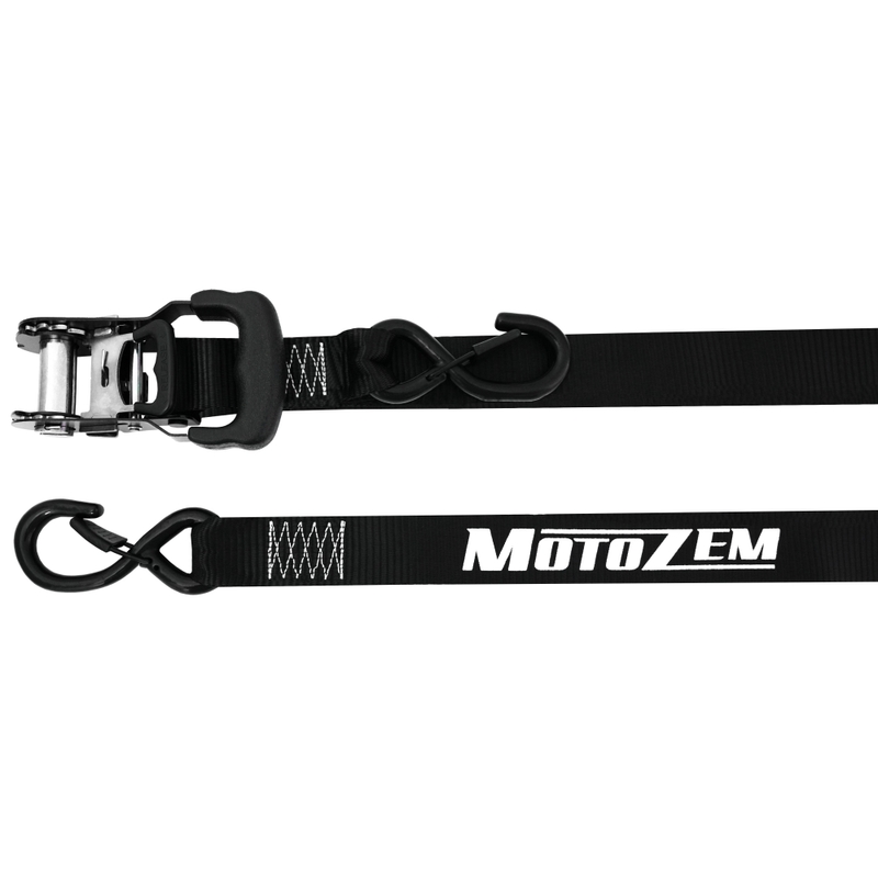 MotoZem mootorratta rihmad koos rattaga mustad