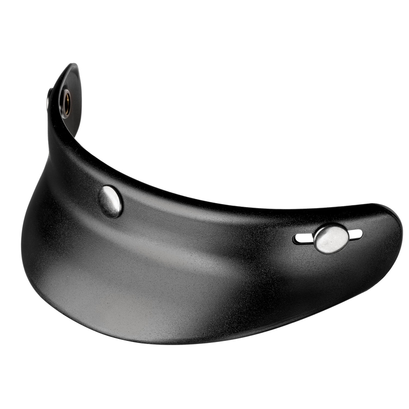 Kiivri visiir Cassida Eso kiivritele nuppudega matt must