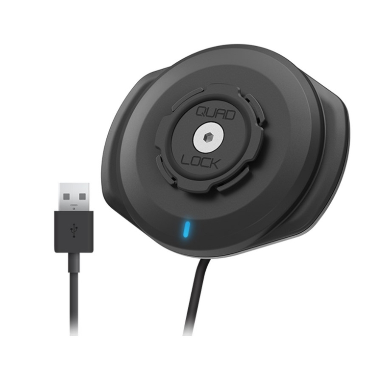 Veekindel pea koos Quad Lock® USB ilmastikukindla juhtmevaba laadimispeaga