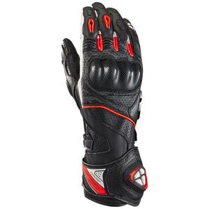 Mootorrattakindad IXON Tornado Air must-valge-punane