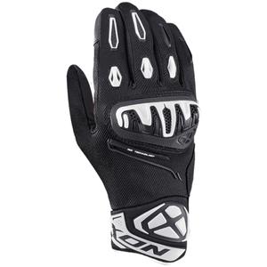 Mootorrattakindad IXON Mirage Air must ja valge