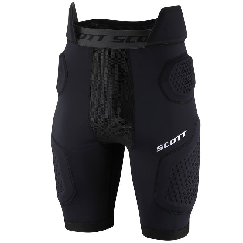 Motokrossi lühikesed püksid SCOTT Softcon Air Short Protector mustad