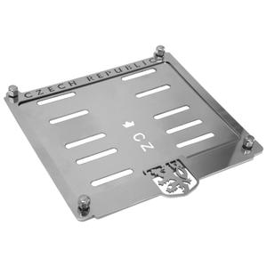 Roostevabast terasest pad CZ numbrimärgi all Lion