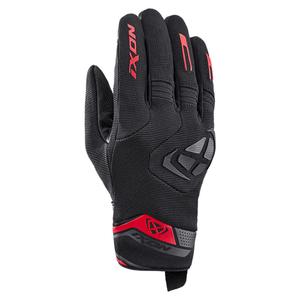 Mootorrattakindad IXON Mig 2 must-punased